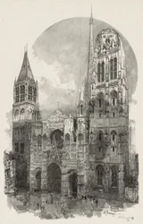 Rouen Illustré: De Kathedraal van Rouen, 1888