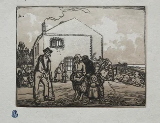 De Bedelaars bij het Laatste Huis, 1905