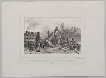 Lithografisch Album van 1837: Half-Bataljon aan de Linkerkant...Richten!...Vuur!...Laden
