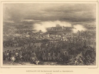 Terugtocht bij Waterloo