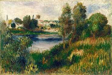 Landschap bij Vétheuil