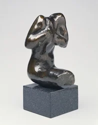 Klein Zittend Vrouwelijk Torso