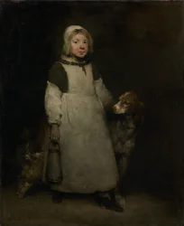 Het kleine melkmeisje, ca. 1865