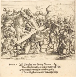 Christus draagt het kruis