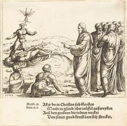 Christus geneest een blinde en stomme demoniak