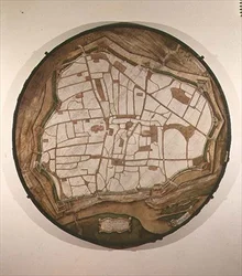 Circulaire kaart van Wenen