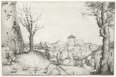 Binnenplaats van een Kasteel
