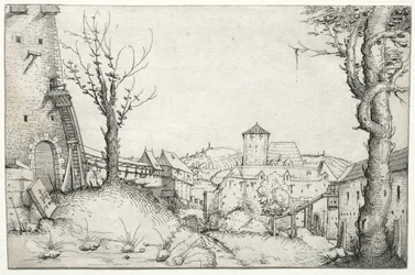 Binnenplaats van een kasteel, 1546