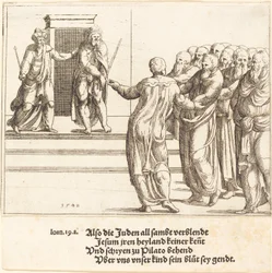 Ecce Homo, en de Joden Ontkennen Christus, 1548
