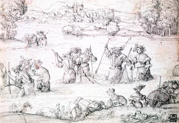 Vissen in de Regen, ca. 1513-1553