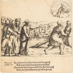 De Heer zoet de wateren van Mara, 1548