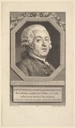 Portret van Charles George Fenouillot de Falbaire de Quingey