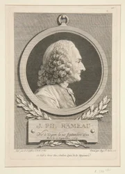 Portret van Jean-Philippe Rameau