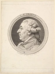 Portret van L. F. Prault, 1787
