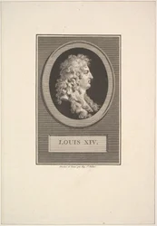 Portret van Lodewijk XIV