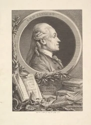 Portret van Simon-Nicolas-Henri Linguet, 1773