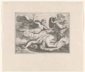 Venus treurt bij de dode Adonis
