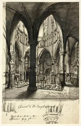 Kansel naar de Tempelkerk