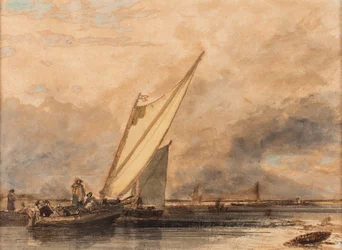 Op de Medway, datum onbekend