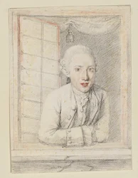 Portret van Prins Albert Casimir August von Sachsen-Teschen, oprichter van de Albertina