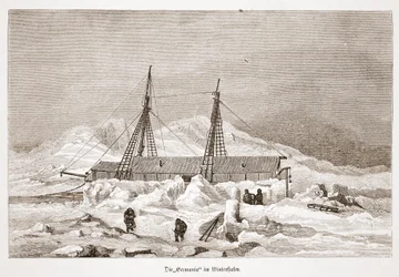 De Germania gekleed voor de winter, 1876