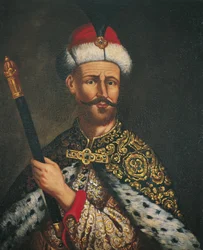 Portret van Andrzej Potocki 1630-1691, Veldkroon Hetman, 1670s