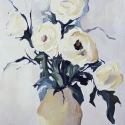Romantisch bloemstilleven