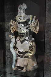 Wierookbrander in de vorm van de god Tlaloc, Tlahuac, Late Postklassieke periode, ca. 1500