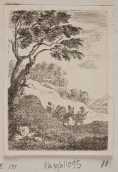Een berglandschap