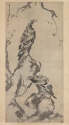 Twee adelaars, gedateerd 1702