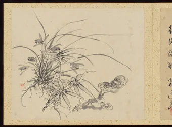 "Verfijnde elegantie in de vier seizoenen" (Shiji seiga), Album van bloemschilderijen