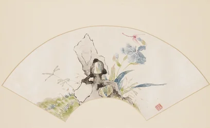 Lelie, rots en libel, 19e eeuw 1801-1900