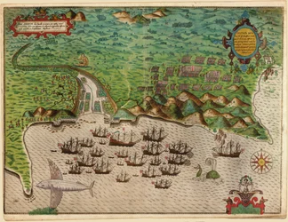 Verovering van Santiago in Kaapverdië, 1585