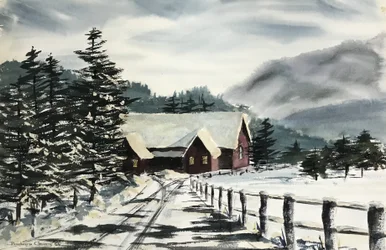 Aquarel zonder titel