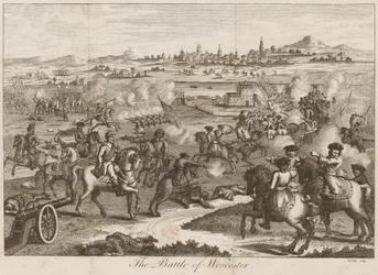De slag bij Worcester