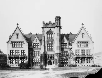Ryerson Fysisch Laboratorium aan de Universiteit van Chicago, Chicago, Illinois, VS, ca. 1900