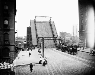 State Street Brug, Chicago, Illinois, VS, ca. 1905