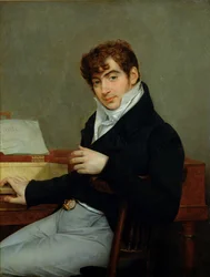 Portret van Pierre Zimmermann (1785-1853) 1808