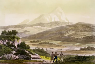 Mount Cayambe, Ecuador, uit 