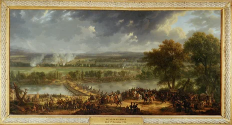 De slag bij Arcole, op november (schilderij op doek)