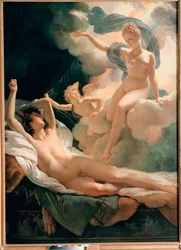 „Morpheus en Iris“, schilderij van Pierre-Narcisse Guérin (1774-1833), 1811, Sint-Petersburg, Hermitage Museum