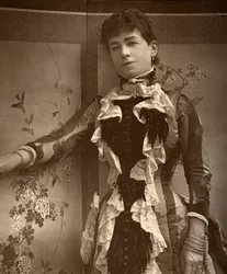 Britse actrice Lady Monckton in Jim the Penman