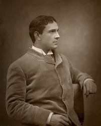 Maurice Barrymore, Britse acteur, 1886
