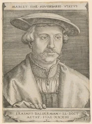 Portret van dokter Erasmus Baldermann
