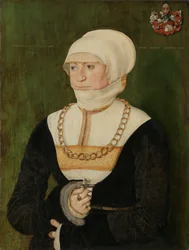 Portret van Magdalena Pittrichin, 1528