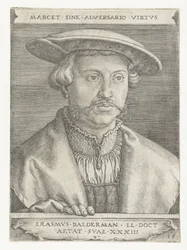 Portret van Erasmus Balderman