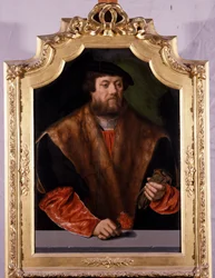 Portret van een edelman