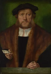 Een man, waarschijnlijk van de familie Strauss