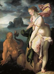 Glaucus en Scylla, 1581
