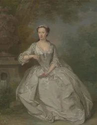 Een Dame met een Boek, c.1730-40
